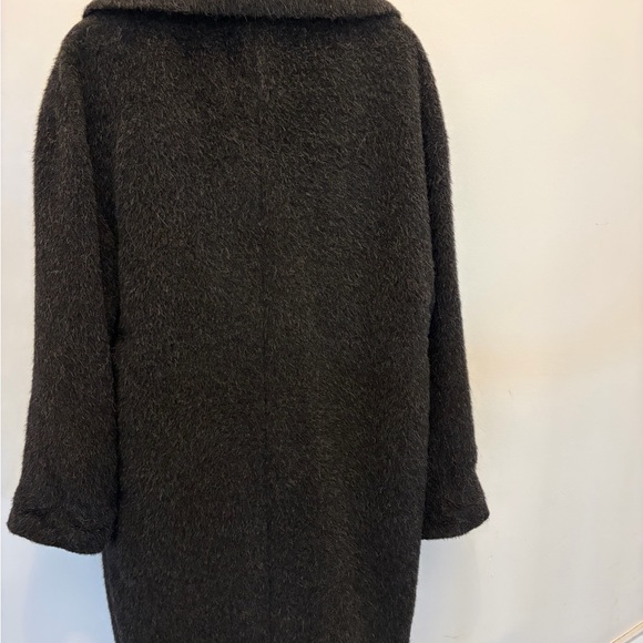Yell Charcoal Grey boxy 100% alpaca women’s coat. P - Picture 2 of 16